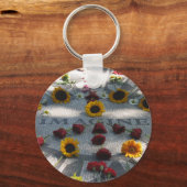 IMAGINE Mosaic, Strawberry Fields, NY - Sleutelhanger (Achterkant)