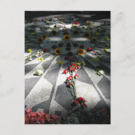 IMAGINE Mosaic, Strawberry Fields, NY - V briefkaa Briefkaart