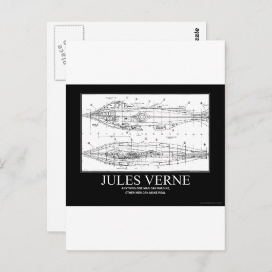 Imagine (Nautilus) Briefkaart (Voorkant / Achterkant)