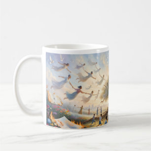 Imagine Peace Garden Droomlandschap Fantasie Mok