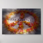 Imagine peace poster (Voorkant)