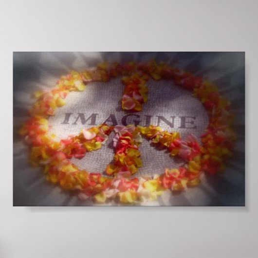 Imagine peace poster (Voorkant)