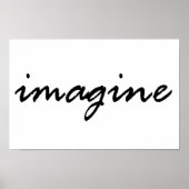 Imagine Poster (Voorkant)