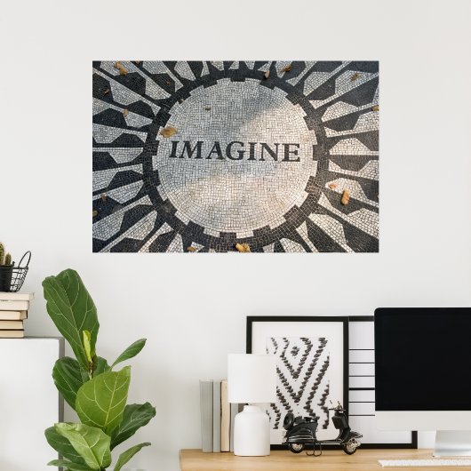 Imagine Poster (Thuiskantoor)