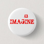 IMAGINE RONDE BUTTON 3,2 CM (Voorkant)