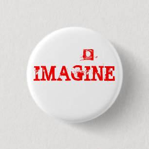IMAGINE RONDE BUTTON 3,2 CM