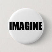 IMAGINE RONDE BUTTON 5,7 CM (Voorkant)