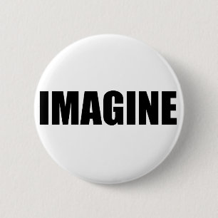 IMAGINE RONDE BUTTON 5,7 CM