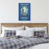 Imagineer Bouw Bereik Motiverende Poster Canvas Afdruk (Insitu (Slaapkamer))