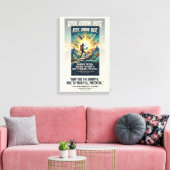 Imagineer Bouw Bereik Motiverende Poster Canvas Afdruk (Insitu (Woonkamer))