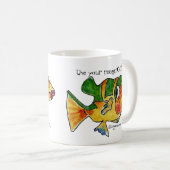 ImaginOCEAN Cartoon Box Fish Koffiemok (Voorkant rechts)