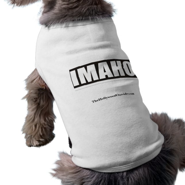 IMAHO Official Hollywood Outsider Dog Shirt (Achterkant)