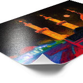 Imam Hussain Mosque, Karbala, Irak op een Poster (Hoek)