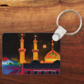 Imam Hussain Mosque, Karbala, Irak op een sleutelr Sleutelhanger (Voorkant)