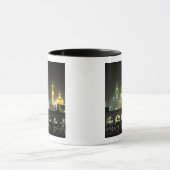 Imam Reza Shrine Complex 's nachts in Mashhad Mok (Midden)