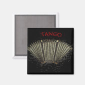 Imán Bandoneón Tango Magneet (Voorkant / Achterkant)