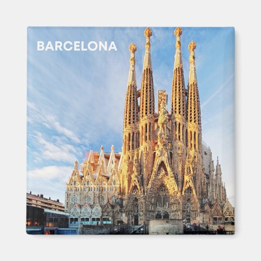 IMAN BARCELONA SAGRADA FAMILIA MAGNEET (Voorkant)