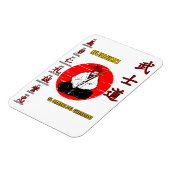 Imán Bushido - The Wai of the Warrior Magneet (Linkerzijde)