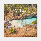 imán Cala Llombards en la isla de Mallorca Magneet (Voorkant)