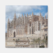 imán catedral de Palma de Mallorca Magneet (Voorkant)