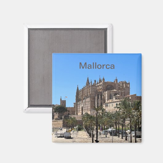 imán catedral Palma de Mallorca Magneet (Voorkant / Achterkant)
