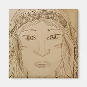 iman chamana magneet (Voorkant)