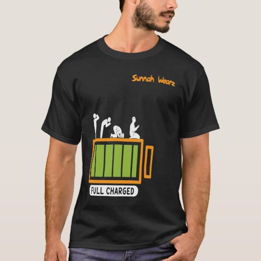Iman Charge Islamitische Moslim T-shirt (Voorkant)