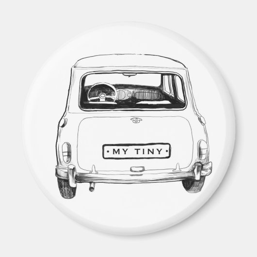 Imán Coche inglés clásico Magneet