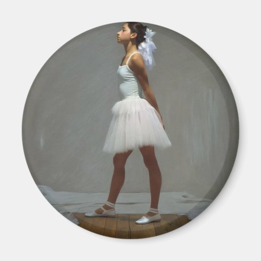 Iman con Bailarina inspirada por Degas Magneet (Voorkant)