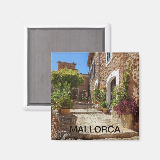 imán de Fornalutx en la isla de Mallorca Magneet (Voorkant / Achterkant)