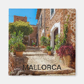 imán de Fornalutx en la isla de Mallorca Magneet (Voorkant)