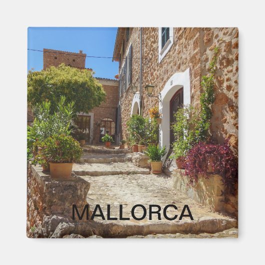 imán de Fornalutx en la isla de Mallorca Magneet (Voorkant)