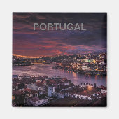 imán de la ciudad de Porto en Portugal Magneet (Voorkant)