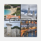 imán de la isla de Menorca - Minorca Magneet (Voorkant)