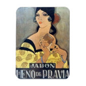 Iman de Nevera Anuncio Jabones Vintage Magneet (Verticaal)