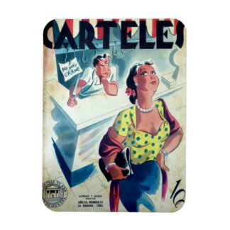 Iman de Nevera Cuba Vintage Hoy No Hay Carne Magneet