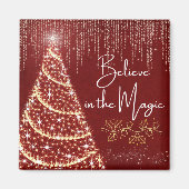 Imán de Refrigerador 'Believe in the Magic' Magneet (Voorkant)