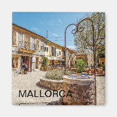 imán de Valldemossa en la isla de Mallorca Magneet (Voorkant)