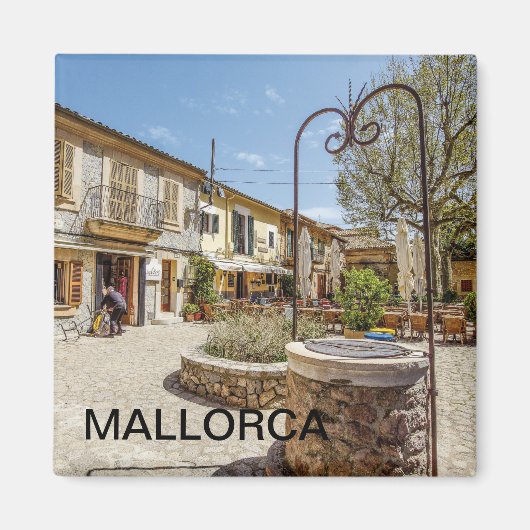 imán de Valldemossa en la isla de Mallorca Magneet (Voorkant)