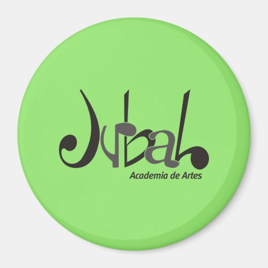 Imán Decorativo con Logo – Jubal Academia de Artes Magneet (Voorkant)