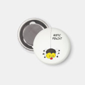 Iman "estic penjat". magneet (Voorkant / Achterkant)