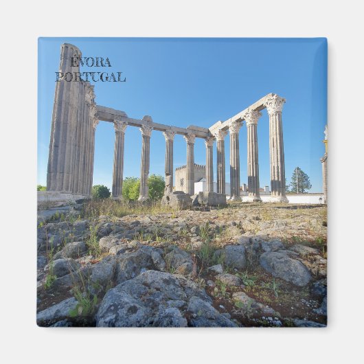 Íman Évora Portugal Magneet (Voorkant)