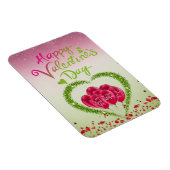 Imán flexibele San Valentín con corazón Magneet (Rechterzijde)