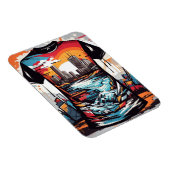 Imán flexible, Nueva York, graffiti Magneet (Rechterzijde)