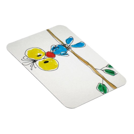 Iman flexible "Pajarito". Magneet (Rechterzijde)