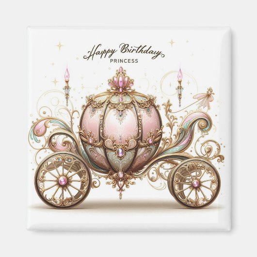 Imán Happy Birthday  Magneet (Voorkant)