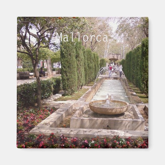 imán Hort del Rei en Palma de Mallorca Magneet (Voorkant)