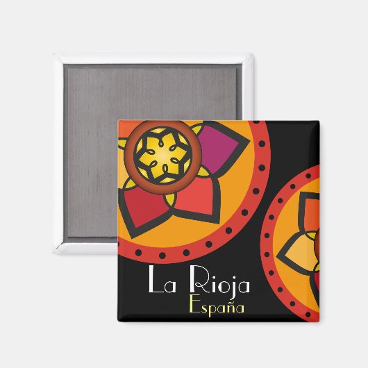 Imán La Rioja Magneet (Voorkant / Achterkant)