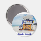 Iman Miami South Beach Tower Patrol Magneet (Voorkant / Achterkant)