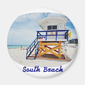 Iman Miami South Beach Tower Patrol Magneet (Voorkant)